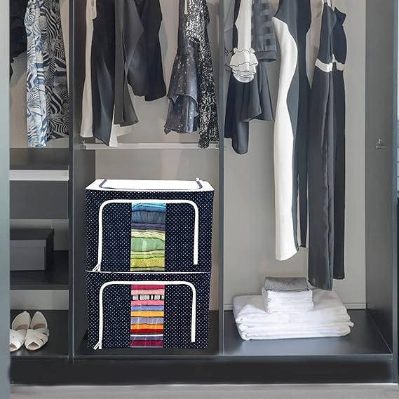 Wardrobe Storage Boxes, Store your Clothes, Sarees, Blankets, Winter Items