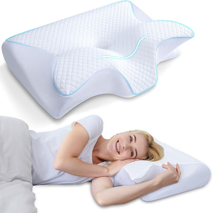 Ergonomic Cervical Pillow – 50% OFF Sale Ends Today 🔥
