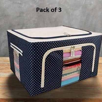 Wardrobe Storage Boxes, Store your Clothes, Sarees, Blankets, Winter Items